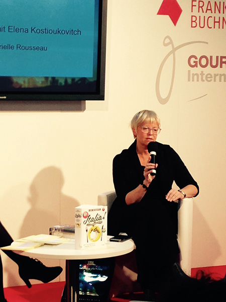 Presentation  at the Gourmet Salon on Gourmet Gallery of Frankfurter Buchmesse Halle