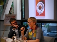 Elena Kostioukovitch  partecipate to a public dialogue with Davide Paolini